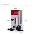 thumbnail image 3 of Mistaha Ouvre-Bouteille Électrique Professionnel, Ouvre-Bouteille avec Voyant DEL, Tire-Bouchon Automatique en Acier Inoxydable avec Chargement USB (Rouge), 3 of 8