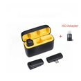 thumbnail image 2 of Dsscvnef K6 Wireless Lavalier Microphone System – Ensemble de 2 Émetteurs et Récepteurs avec Charge et Affichage Numérique Audio Longue Portée Plug and Play pour Interview/Vlogging/Live Str, 2 of 9