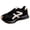 Black, variant on Rokment Vintage Fashion Sneakers for Women Comfortable Leather Suede Patchwork Athletic Non Slip Running Walking Tennis Skate Shoes Height Increasing Black Size 6.5