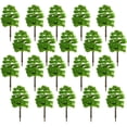 thumbnail image 1 of Advancent Paquete de 20 Mini modelo de árbol, árboles de plástico artificiales, arquitectura, paisaje, bricolaje, oficina, jardín, decoración, Decoración del hogar Advancent HA011976-00, 1 of 6