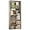 Beige Maple, variant on Bookshelves and Bookcases Floor Standing 6 Tiers Display Storage Shelves 70 in Tall Bookcase Home Decor Furniture for Home Office, Living Room, Bed Room