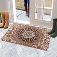 thumbnail image 5 of Bohemian Pale Orange Ethnic Vintage Carpet Door Mat 30 X 17 Inch Welcome Doormat Indoor Outdoor Entrance Floor Mat Non Slip Spring Summer Decor Rubber Mats, 5 of 6
