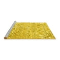 thumbnail image 2 of Ahgly Company Machine Washable Indoor Rectangle Persian Yellow Traditional Area Rugs, 2' x 4', 2 of 4