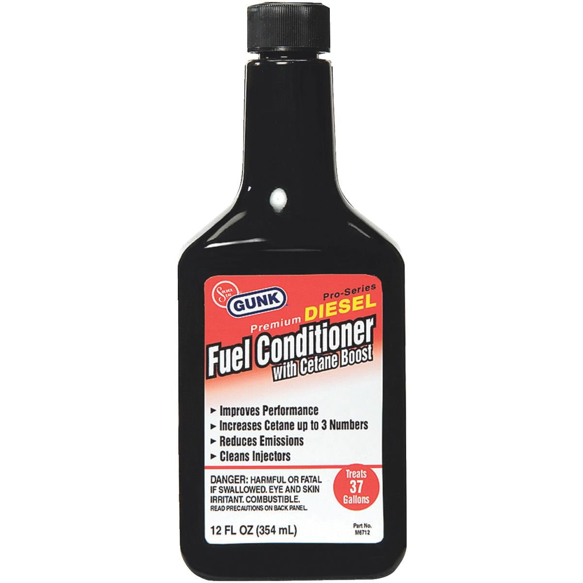 Gunk 12 Oz. Diesel Additive Fuel Conditioner with Cetane Boost M6712