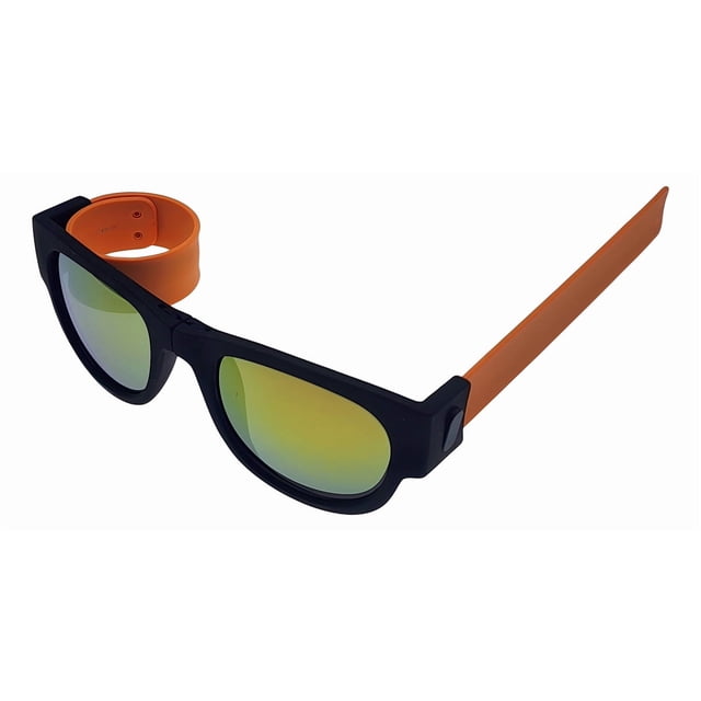Lentes de sol plegables de pulsera Sersun A8122RP-CM naranja Unisex