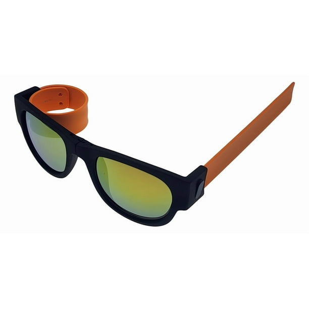 Lentes de sol plegables de pulsera Sersun A8122RP-CM naranja Unisex