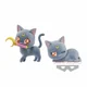 thumbnail image 4 of Bandai-figura de acción de SAILOR MOON para niños, juguete Original de Anime, esponjoso, hinchado, flocado, Luna, gato, regalo, adornos coleccionables574, 4 of 5