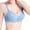 Blue, variant on Women's Secrets Lace Balconette Bras Full-Coverage Underwire T-Shirt Bra Full Figures Push-Up Padded Daily Bra Underwear