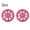 Pink, variant on Led Flash Scooter Wheel 110Mm Children Scooter Replacement Wheels 5 Colors Lighting Outdoor Bike Accessories Bearing Assist Tool