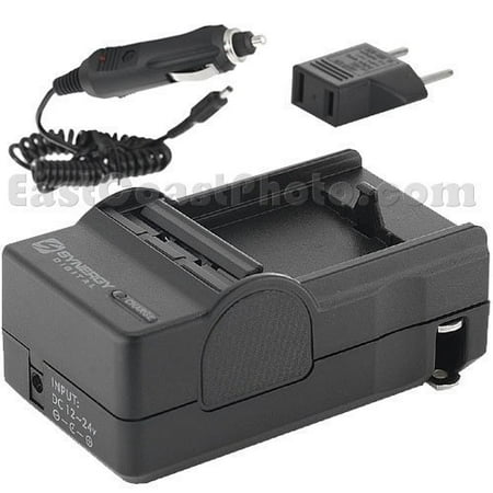 Nikon S3100 Charger Nikon Coolpix S3100 Digital Camera Battery Charger 110 220v with Car EU adapters Replacement Charger for ()