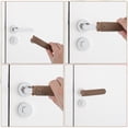 thumbnail image 4 of Uxcell 2 Pcs Fundas para Pomos de Puerta, Protector de Pomos de Puerta de Silicona, Funda Suave Anticolisión para Tiradores de Puertas para Dormitorios, Baños, Oficinas, Verde, 4 of 7