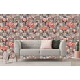 thumbnail image 3 of MuralsPrint Seal Tulips Peel and Stick Floral Wallpaper, Removable Wallpaper 10'L x 24''W, 3 of 4