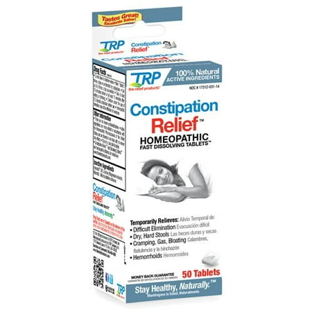 2 Pack The Relief Products Constipation Relief, 50 Count (Best Over The Counter Product For Constipation)