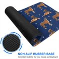 thumbnail image 6 of Long Mouse Pads for Desk,Cute Boxe Desk Mats on Top Of Desks, Desk Mouse Pad Extra Large with 3mm Non-Slip Base and Stitched Edge for Gaming,Office,Work,Home 47.3"x23.6", 6 of 6