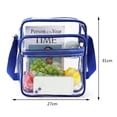 thumbnail image 4 of Bolsas transparentes para mujer, Bolsa transparente de viaje informal de PVC, Bolsa transparente para conciertos Hugtrwg Para Estrenar, 4 of 7