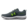 thumbnail image 1 of Under Armour Chaussure de Course pour Homme Charged Assert 10, (100) Gravier/gravier/surge Lime, 11, 1 of 5