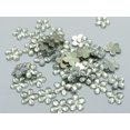 thumbnail image 3 of U8MO 500 Clear Flatback Flower Rhinestone Gem 10mm DIY Craft Embellishments, 3 of 4