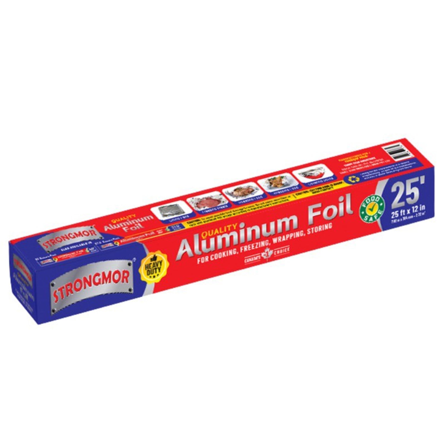 Strongmor Heavy Duty Alum Foil 25 Sq-Ft (Pack of 2)