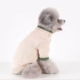 thumbnail image 4 of Pet Cat Dog Sweater Classic Warm Dog Cat Clothes Puppy Jacket Coat Cute Autumn Winter Soft Clothing For Small Medium Pet Supplie ShopWise Round, 4 of 9
