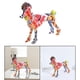 thumbnail image 4 of de perro Emulational Graffiti de perro Poodle escultura pintado perro juguete para niños ornamento, 4 of 8