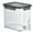 Grey, variant on jovati Large Capacity Plastic Beverage Dispenser, Drink Dispenser with Tap Ice Lemonade Juice Container with Lid, Fruit Teapot Lemonade Milk Bucket Drink Container