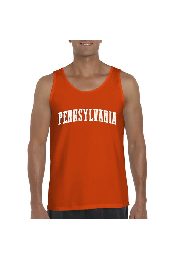 - Men's Tank Top for Men, up to Men Size 3XL - Philadelphia Pennsylvania