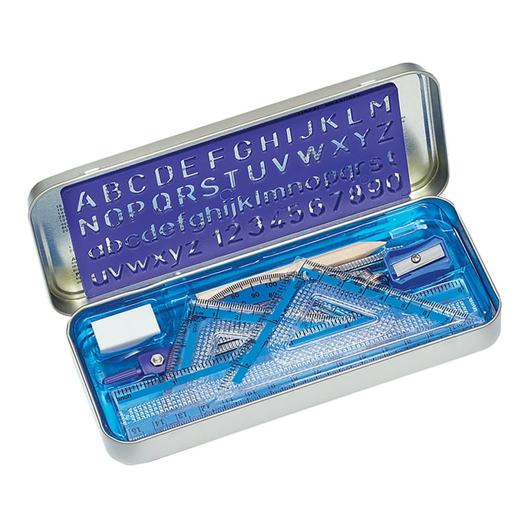 福袋 バースデイ Math 10pc Staedtler Set: Compass Tools, Measuring & Drafting 定規・分度器セット