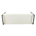 thumbnail image 6 of Bellamy Studio Has Arms Bench, Cream, 6 of 8