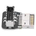 thumbnail image 4 of Adaptador frontal tipo E para placa base de PC, USB 3.1, 10 G, convertidor de codo de dirección de 90 grados PH74B, 4 of 14