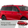 thumbnail image 6 of Voron Glass in-Channel Extra Durable Rain Guards for Lincoln Navigator 2018-2024, Window Deflectors, Vent Window Visors, 4 Pieces - 200921, 6 of 8