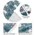 thumbnail image 2 of Coolnut Christmas Tree Skirt, 48", Easter Tree Skirt Double Layers Polyester Easter Tree Skirt for Easter Holiday Party Decoration, 2 of 6