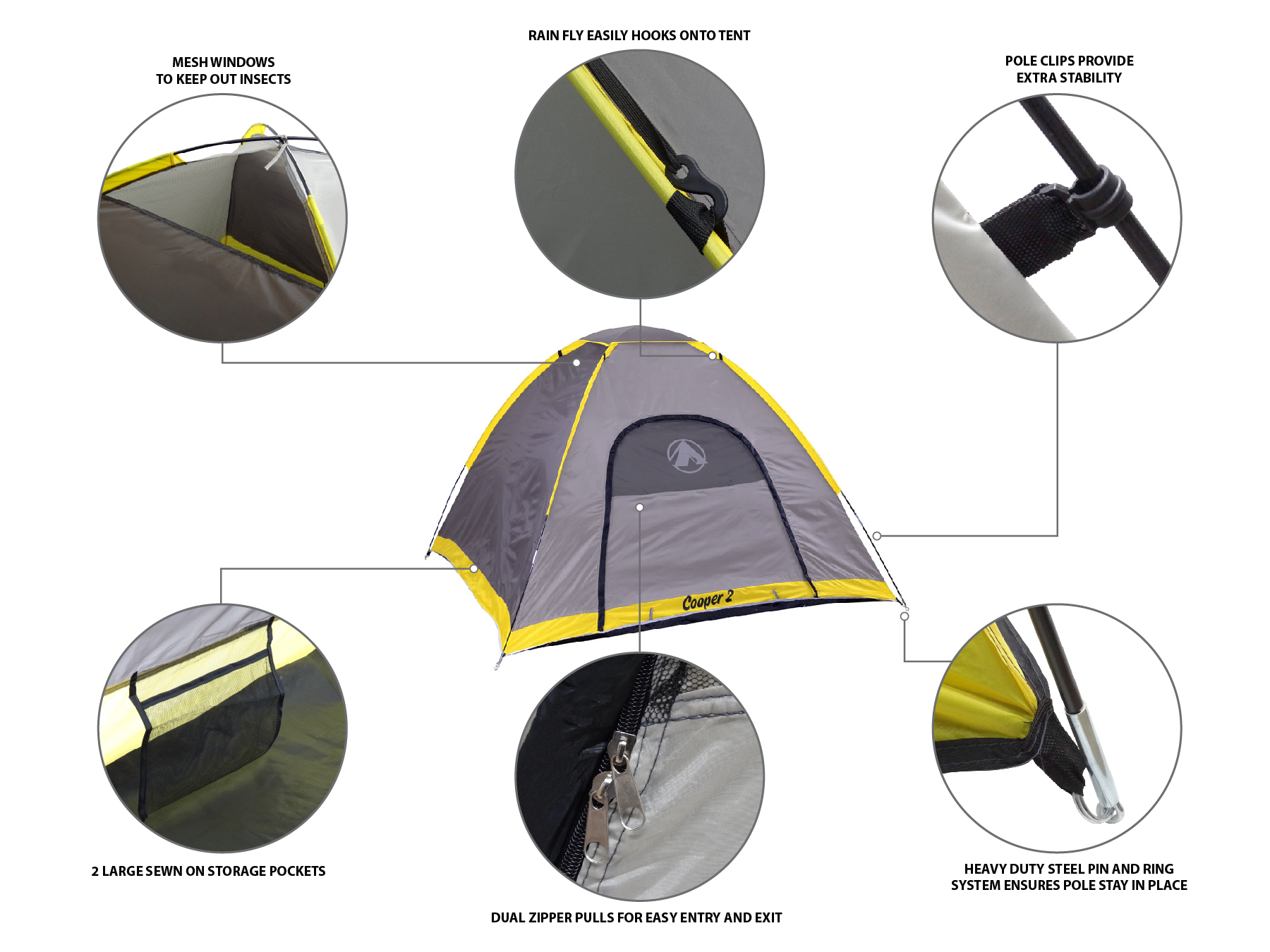 GigaTent 4-Person Dome Tent - image 2 of 5