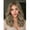 Ash Blonde Balayage, variant on Wigs for Women Synthetic Layered Wavy Glueless Wig Curtain Bang Style, Realistic Scalp Look, Natural Lace Hairline, 18 Inch Layered Volume, Heat Resistant Fiber, Daily Wear,Ash Blonde Balayage