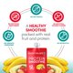 thumbnail image 4 of Protein Smoothie, Real Fruit, 12g Protein, Low Carb, Zero Added Sugar, Gluten-Free, Non-GMO, No Artificial Colors or Flavors, Variety Pack, 12 Count, 4 of 5