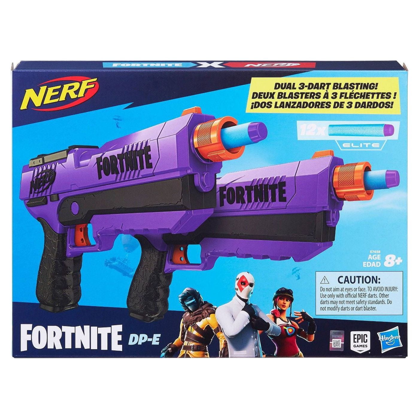 Nerf - Fortnite - Pistola DG, NERF