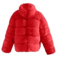 thumbnail image 4 of Puntoco Coat Moda Mujer Chaqueta de Cuello Redondo Corta Versátil y Delgada Chaqueta de Manga Larga Top Liquidación Puntoco Puntoco-1, 4 of 4