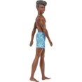 thumbnail image 3 of Muñeca Barbie Ken Beach de pelo negro con bañador tropical azul, 3 of 5