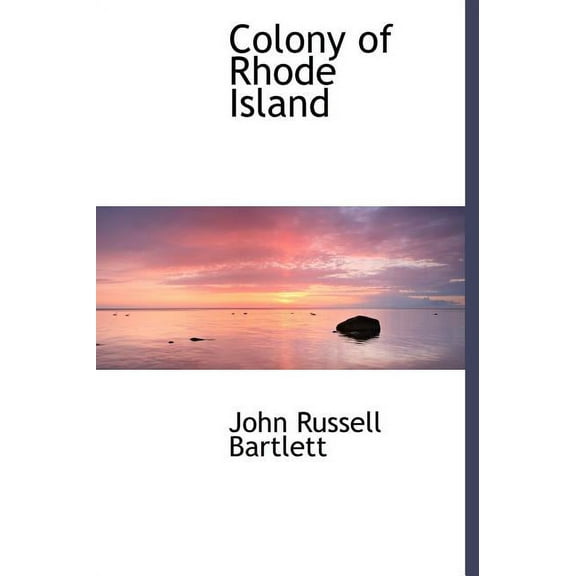 Colony of Rhode Island (Hardcover)