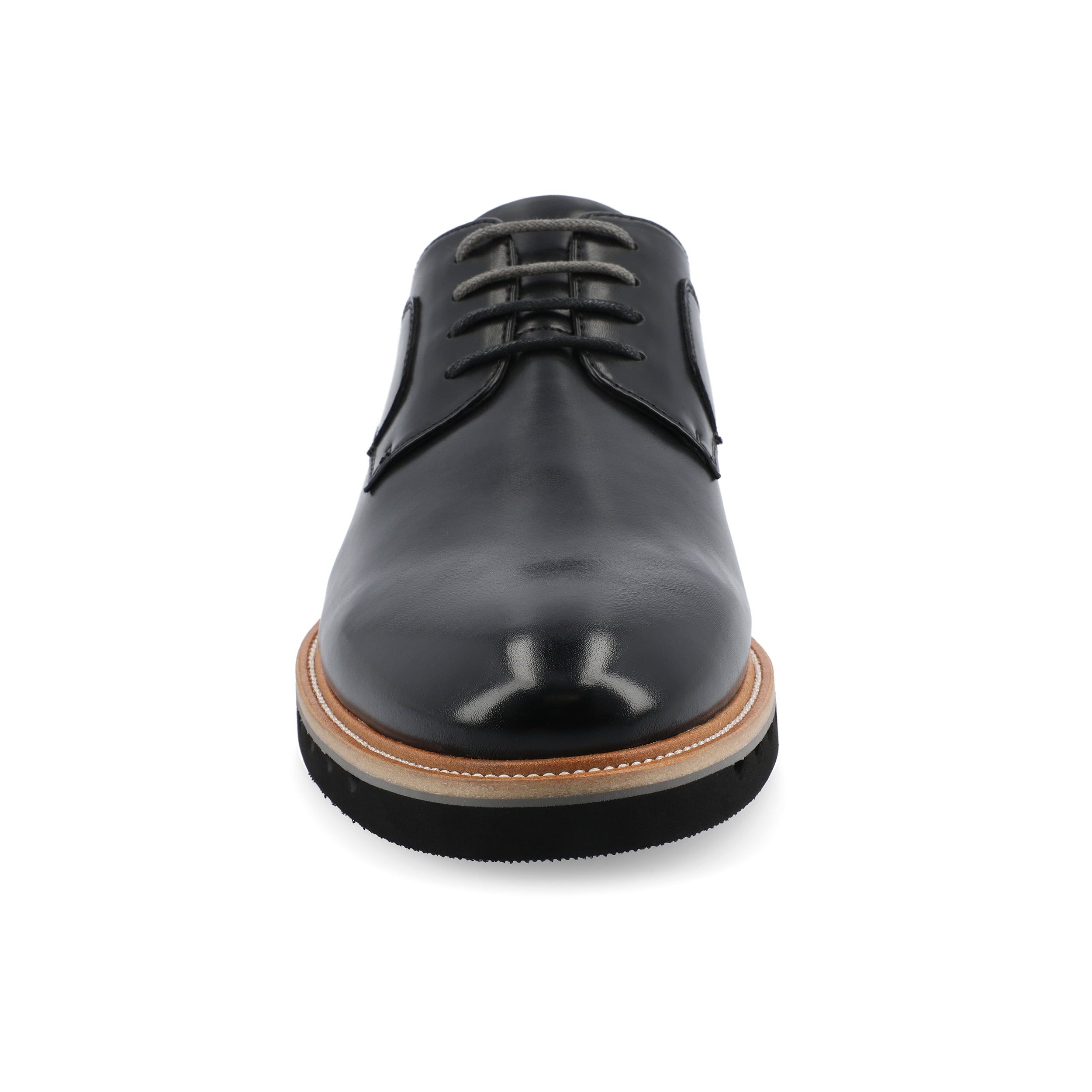 Vance Mens William Plain Toe Lace-up Derby