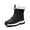Black, variant on Women Winter Warm Shoes Waterproof Comfortable Mid Calf Outdoor Snow Boots