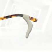 Anti-Slip Glasses Grips, Silicone Ear Hooks for Eyeglasses Sunglasses, Non Slip Retainer Black