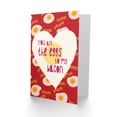 thumbnail image 2 of Eggs To My Bacon Greetings Card Plus Envelope Blank inside, 2 of 3