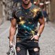 thumbnail image 1 of Tops para hombre, blusas y camisas de manga corta con cuello redondo para hombre, jersey informal de moda con estampado de cuello redondo para hombre, pantalones cortos deportivos para fitness, blusa, 1 of 5