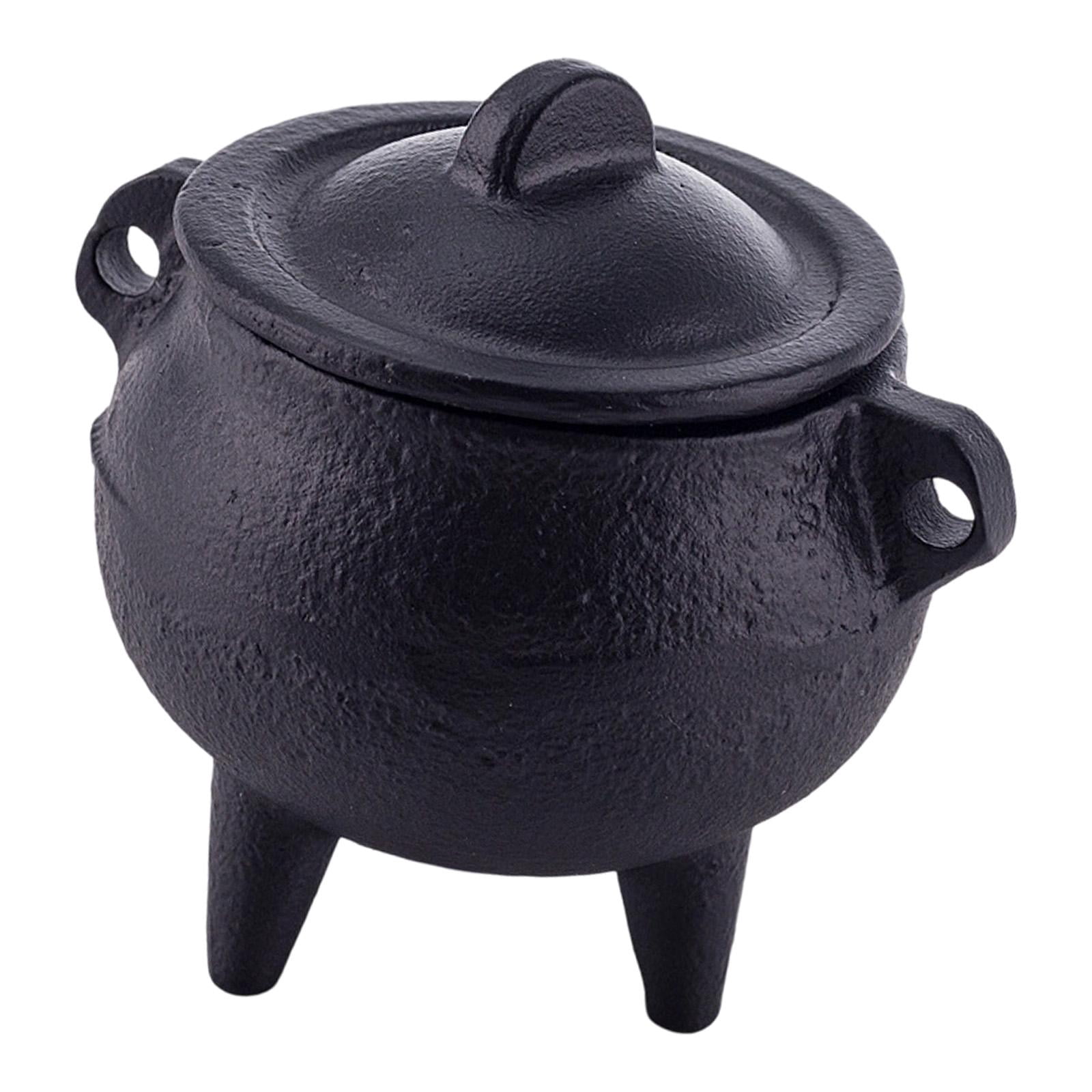 WLPZXP Cast Iron Incense Burner Aroma Burner Home Decoration Compact Gift Sturdy Meditation Incense Holder Halloween Decorative Bowl