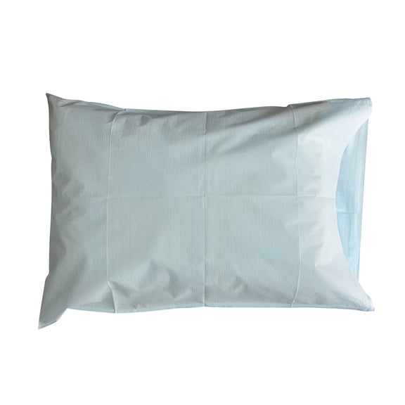 McKesson Pillowcase 21 x 30" Blue Disposable 16-JCPM8, 100 Ct