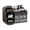 Black, variant on Giaone Efficient Makeup Storage With Compartments for Cosmetics Transparent ABS Box Practical Compact Display Case