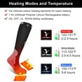 thumbnail image 2 of Rechargeabel Electric Heated Socks ,7.4V Battery Powered Heating Hosiery For Men and Women, Riding Motorcycle and Bicycle Camping Hiking Fishing Skiing In Cold Winter Thermal sock, 2 of 9