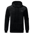 thumbnail image 3 of Aayomet Heated Hoodies for Men Winter Tops Plush Warm Long Pullover Double-Sided Men Men's Coats Jackets (Black, XL), 3 of 5
