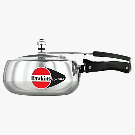 Hawkins HC30 Contura 3-Liter Pressure Cooker, Small, Aluminum