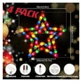 thumbnail image 7 of Omsix 4PK Lighted Star Christmas Window Silhouette Decoration Christmas Lights for Christmas,Party,Home,Patio Lawn,Garden, 7 of 7